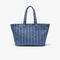 lacoste xxl summer pack jacquard motif tote