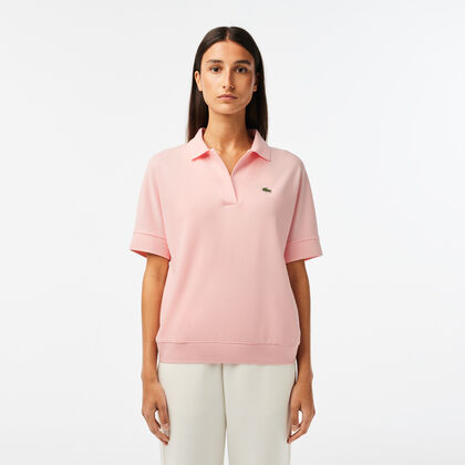 Women's Lacoste Flowy Pique Polo Shirt