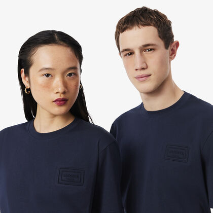 Embossed Branding Jersey T-shirt