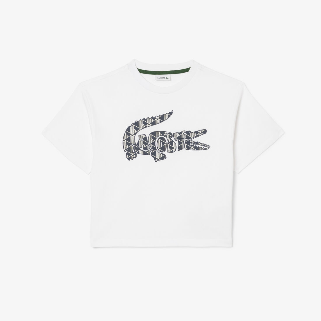 Monogram Print Cotton T-shirt
