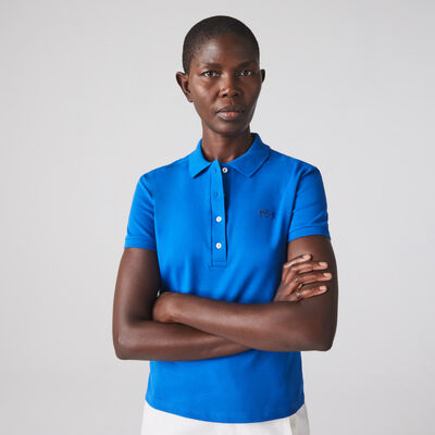 Women's Lacoste Slim Fit Stretch Cotton Piqué Polo Shirt