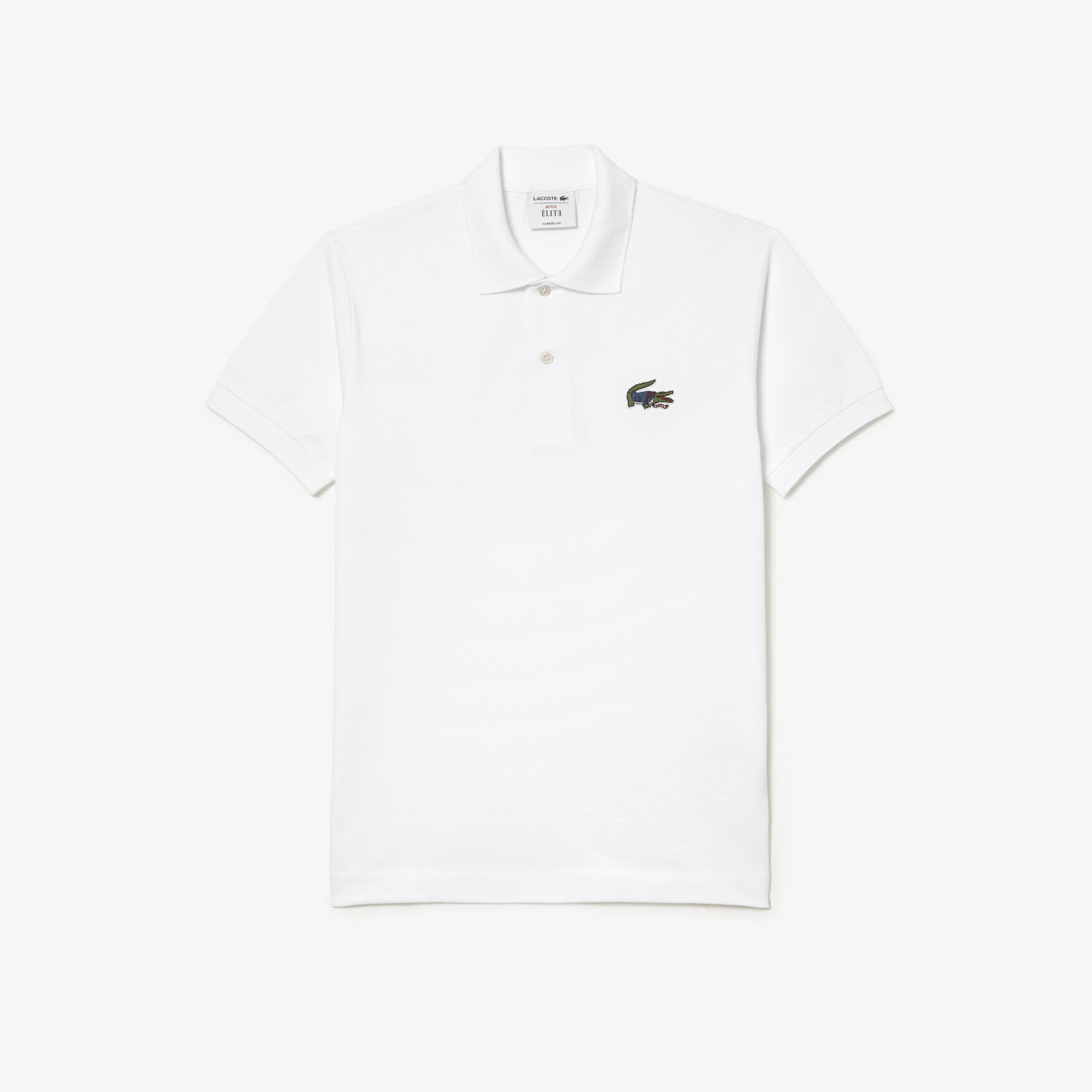 Men&rsquo;s Lacoste x Netflix Organic Cotton Polo Shirt