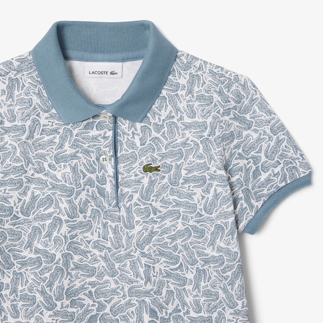 فستان بولو قطني مطبوع فستان بولو قطني مطبوع