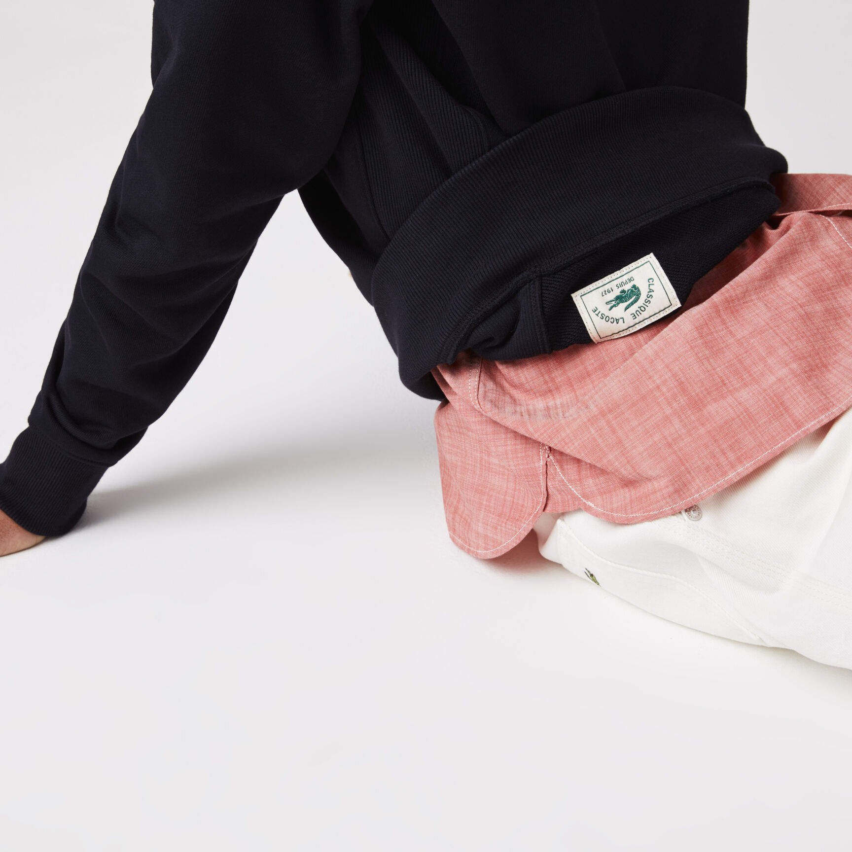 Unisex Crew Neck Organic Cotton Fleece Sweatshirt