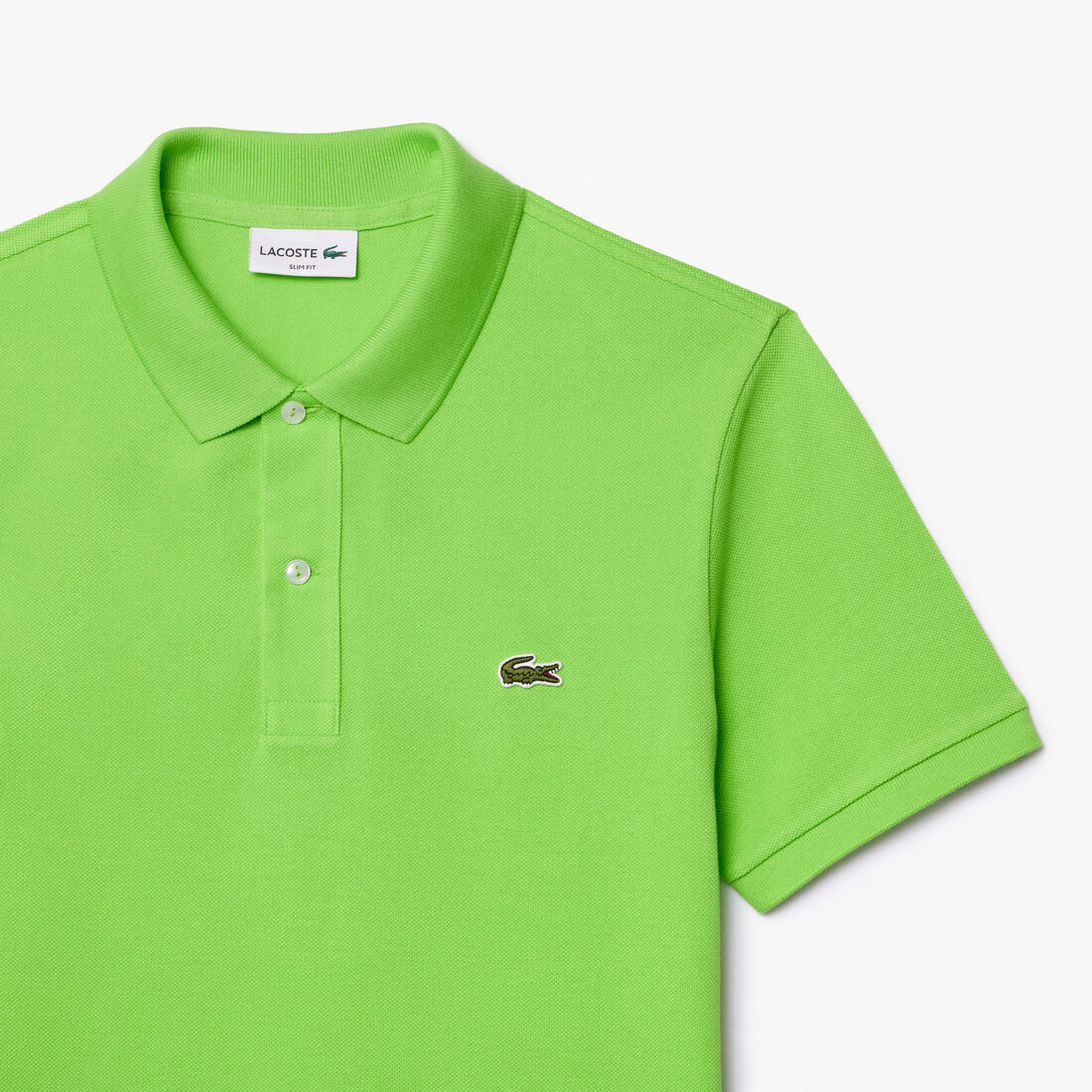 قميص بولو بيكيه بقصة ضيقة L.12.12 قميص بولو بيكيه بقصة ضيقة L.12.12