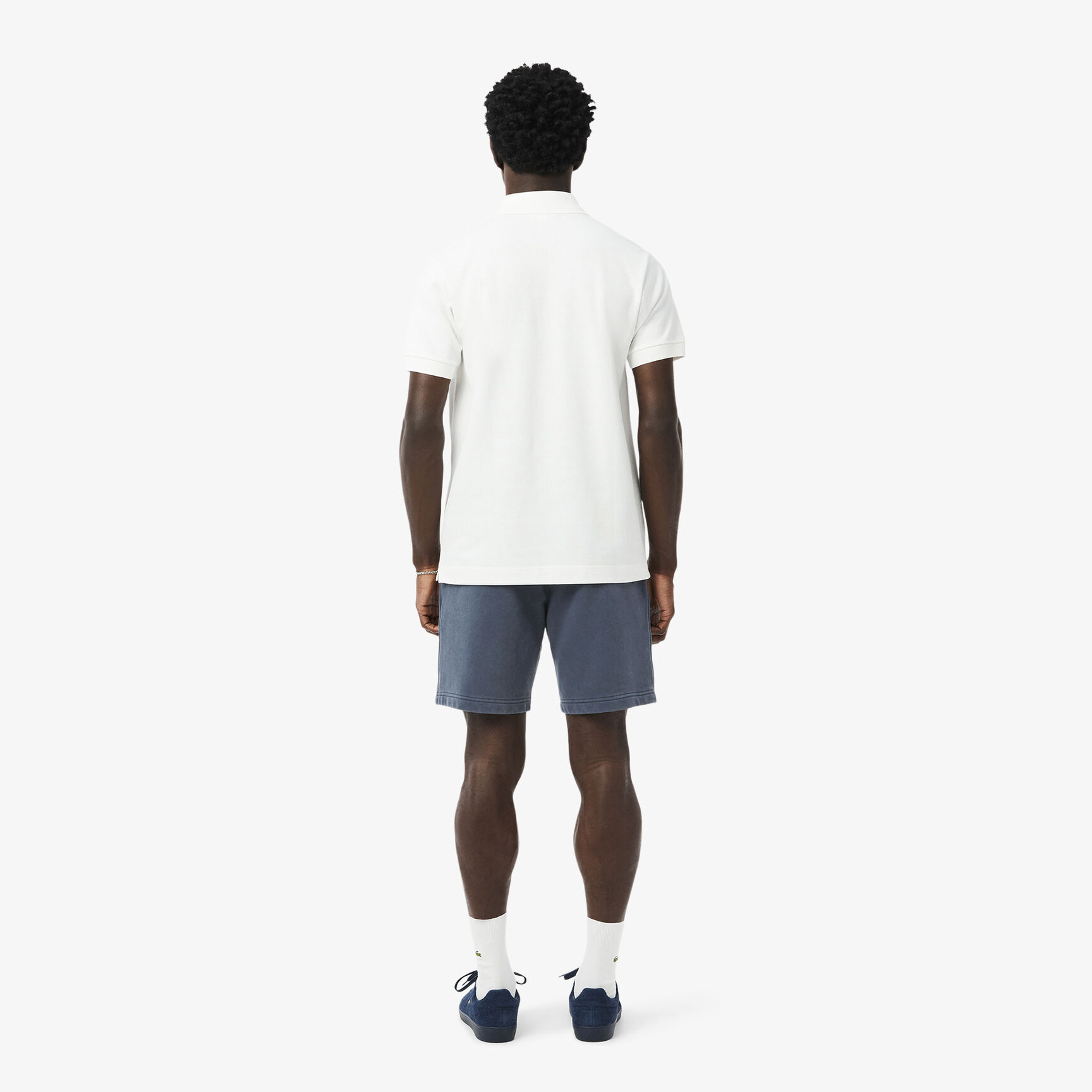 شورت من القطن والصوف بتأثير مغسول