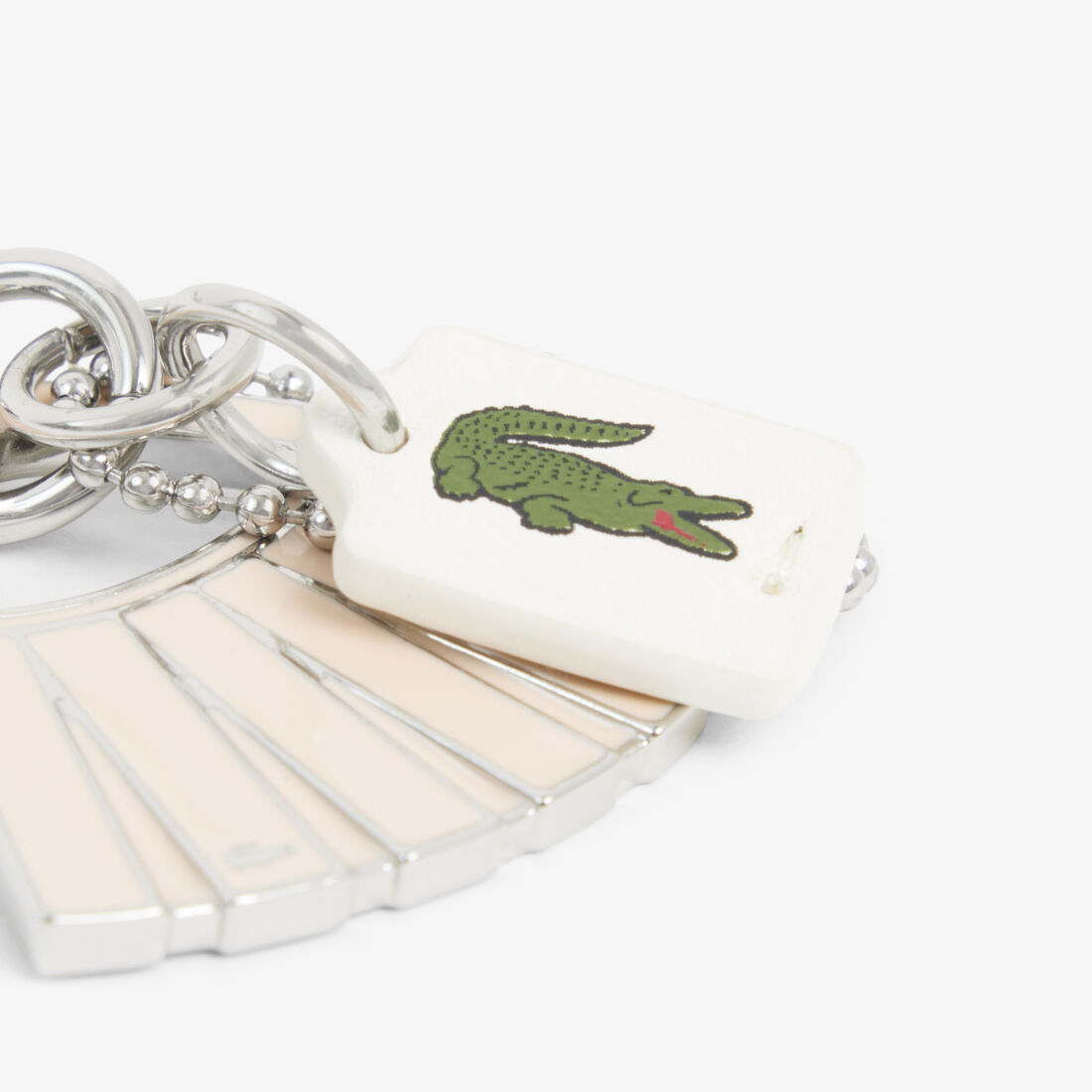 Lenglen L Charms Key Ring lacoste lenglen l charms key ring