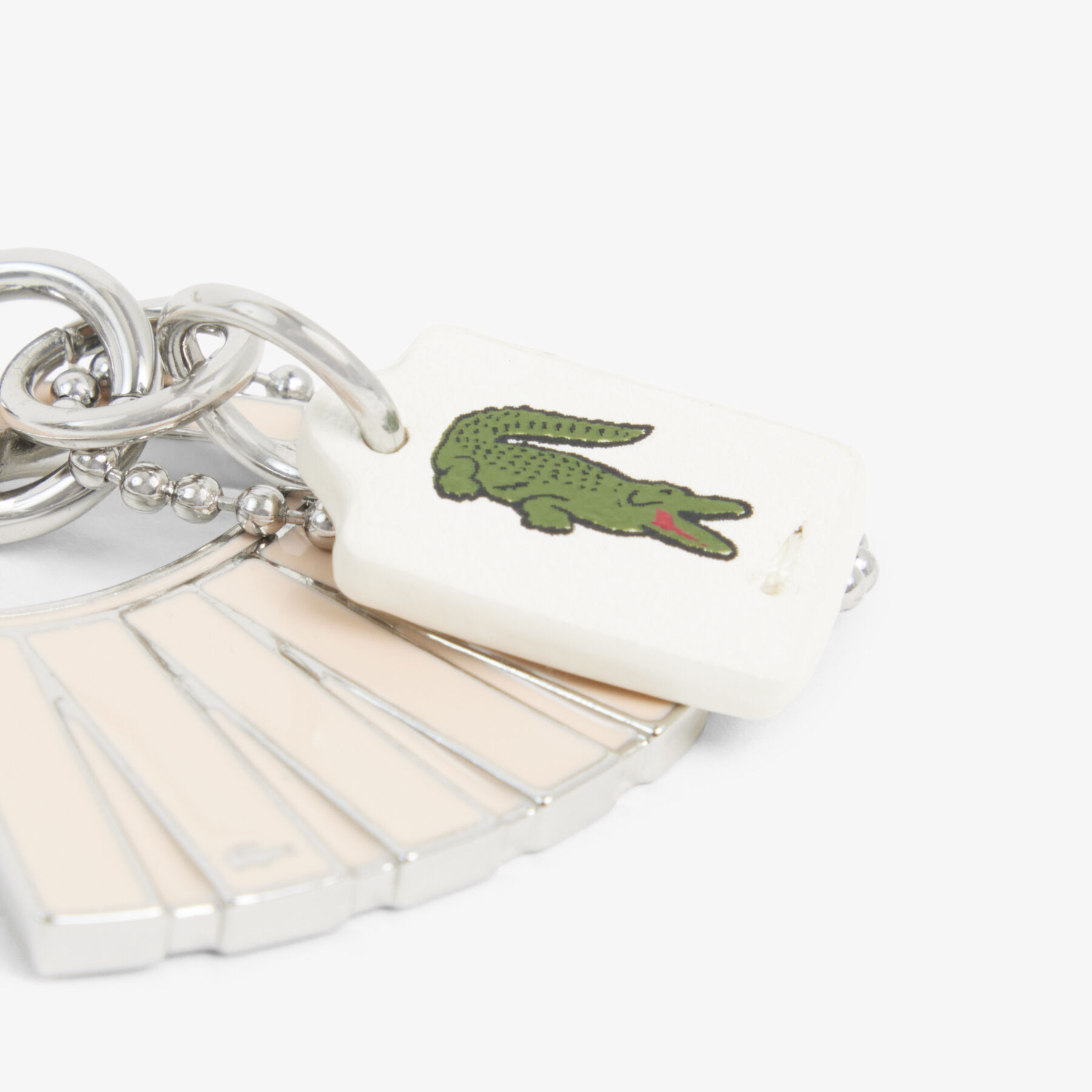 Lenglen L Charms Key Ring lacoste lenglen l charms key ring