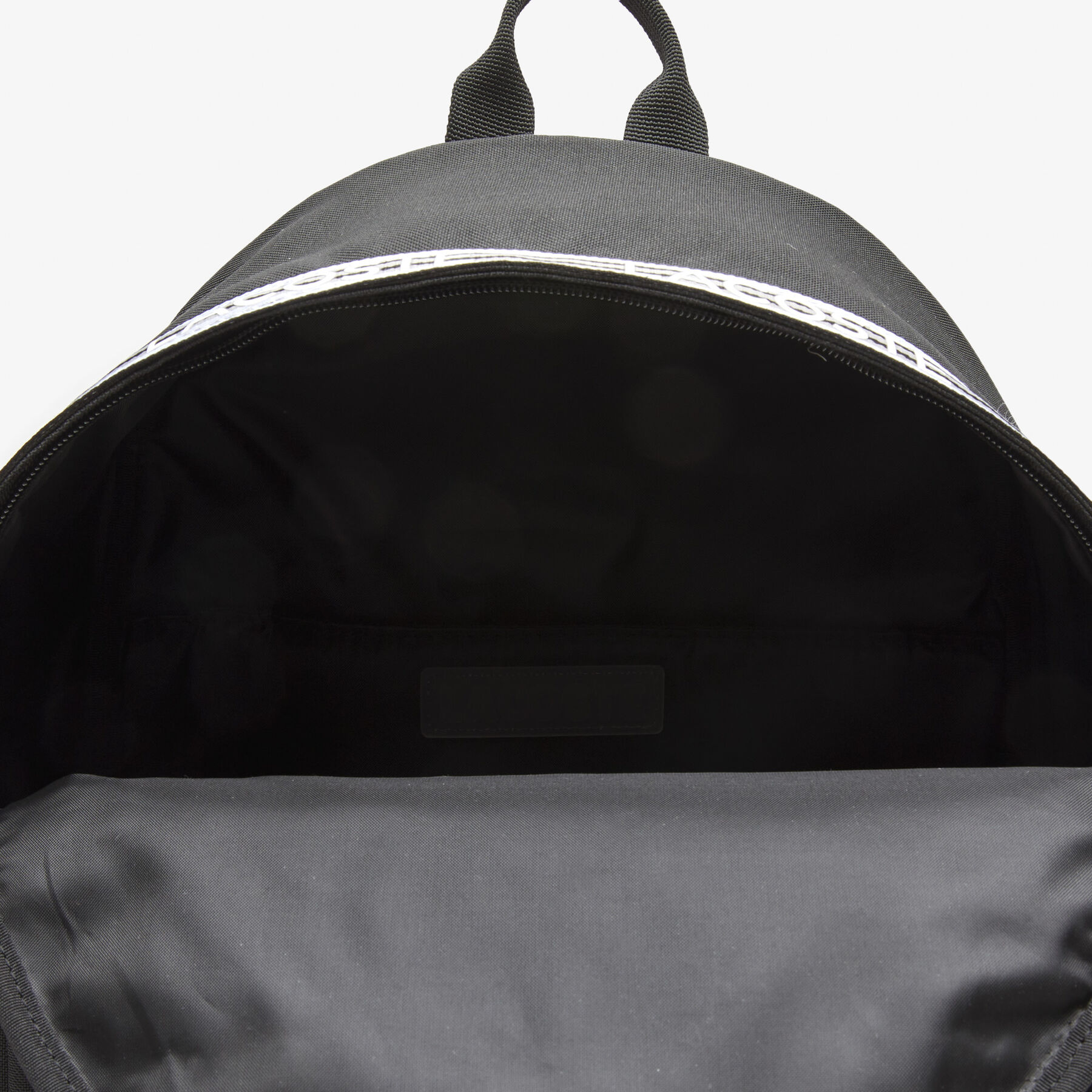 Men's Lacoste Neocroc Backpack with Zipped Logo Straps men s lacoste neocroc backpack with zipped logo straps