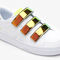 Infants' Lacoste L001 Synthetic Colour Block Trainers