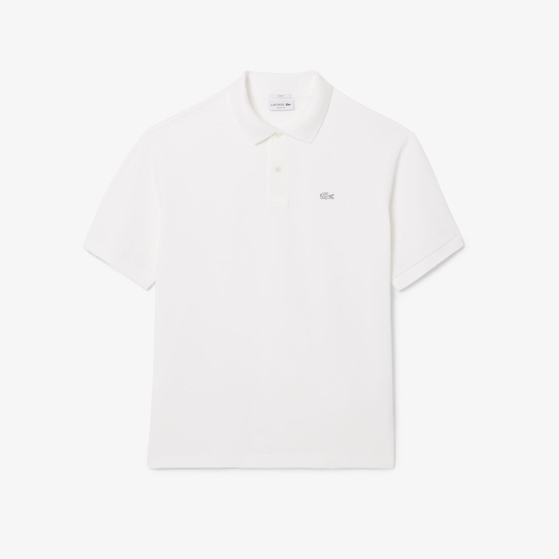 قميص بولو بيكيه ثقيل بقصّة فضفاضة قميص بولو بيكيه ثقيل بقصّة فضفاضة