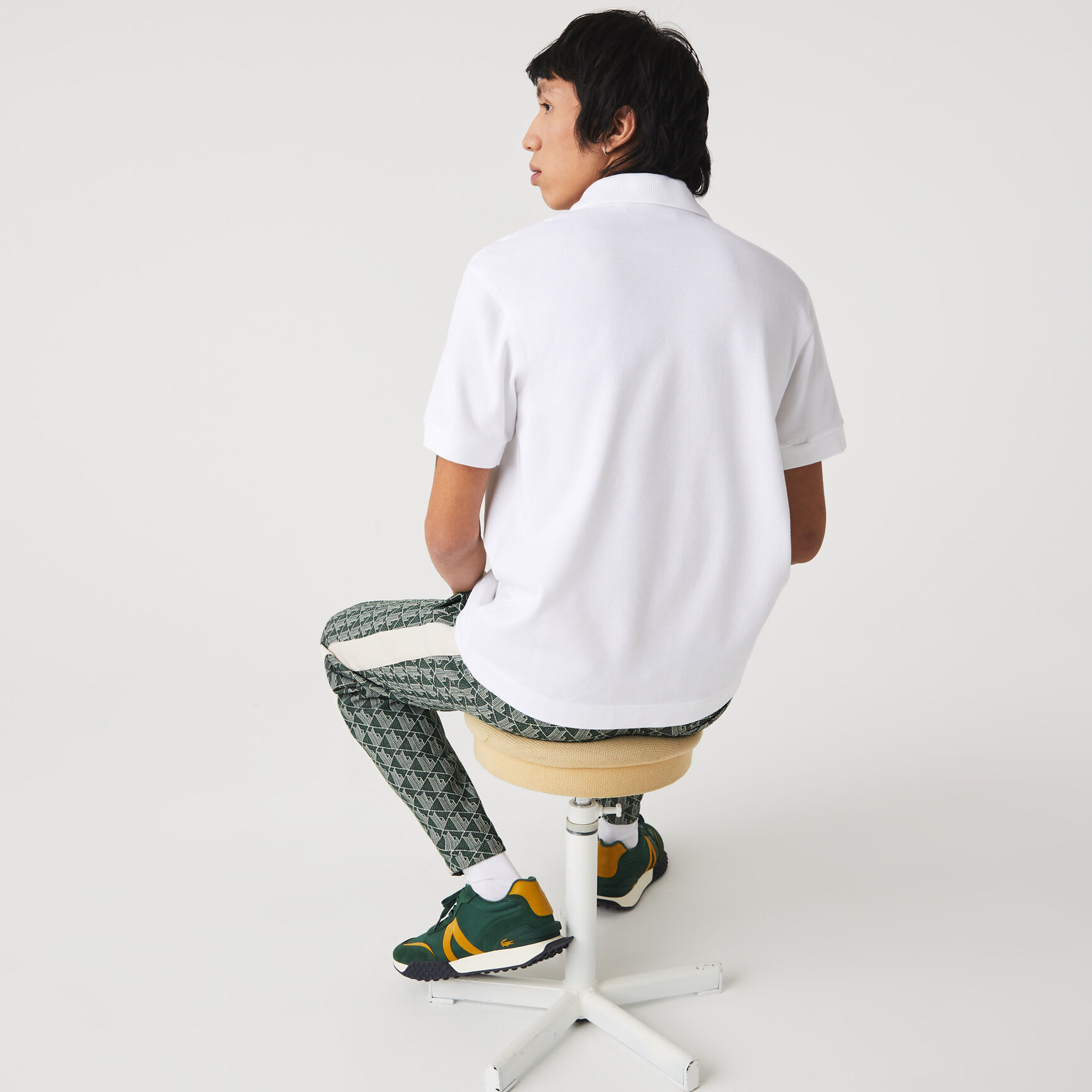 Men's Lacoste Made in France Classic Fit Organic Cotton Polo Shirt