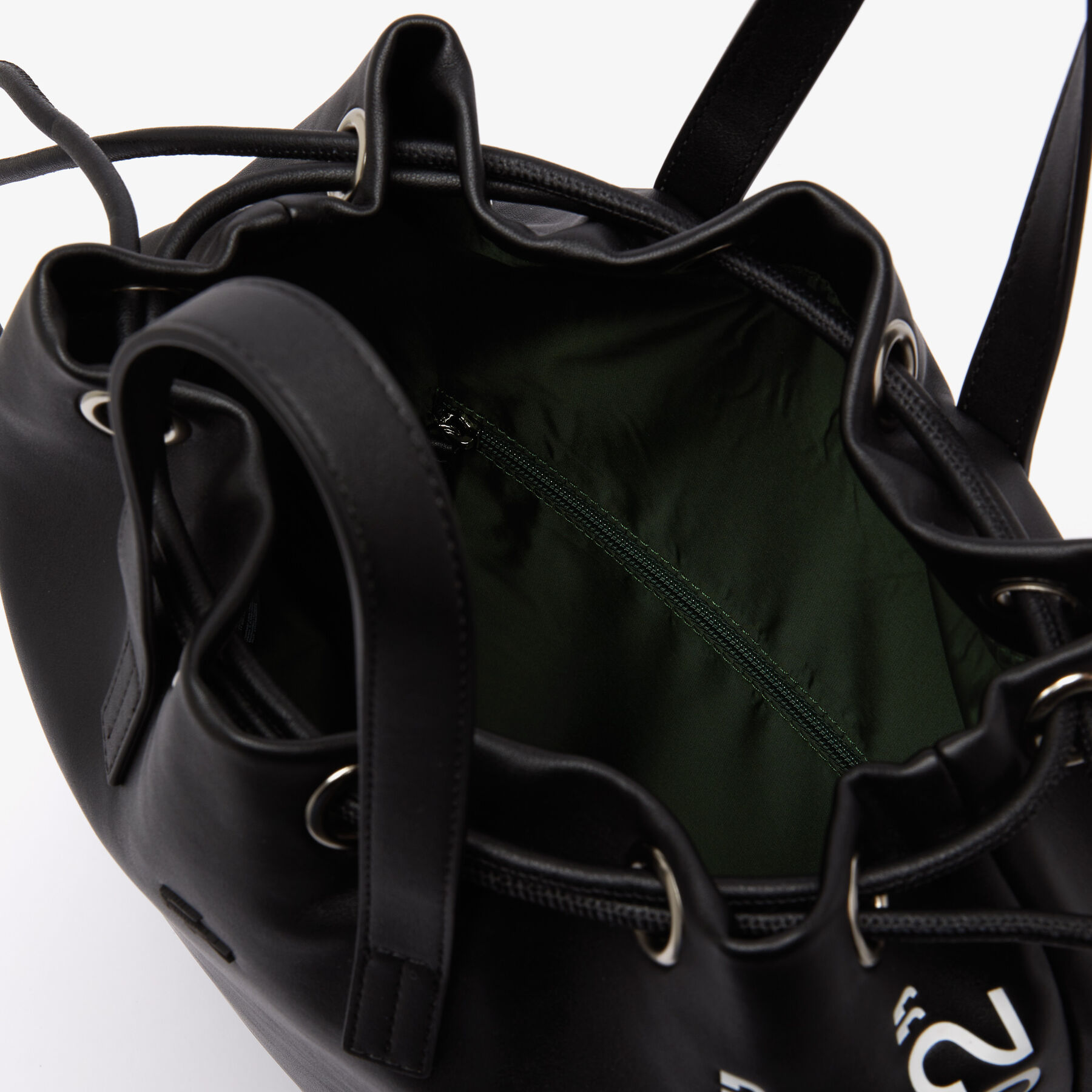 Unisex Lacoste Contrast Geographical Coordinate Flat Backpack unisex lacoste contrast geographical coordinate flat backpack