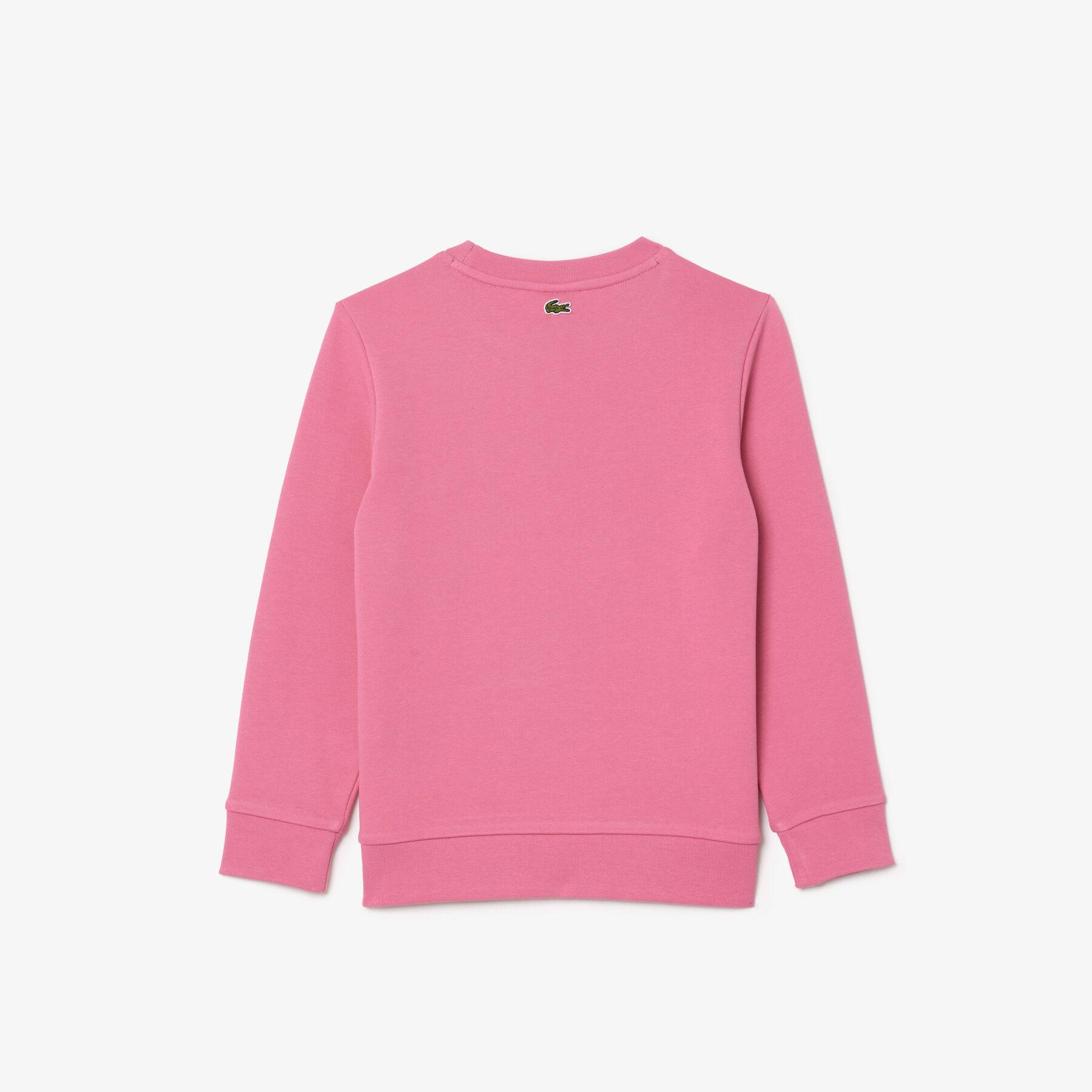 lacoste signature print sweatshirt