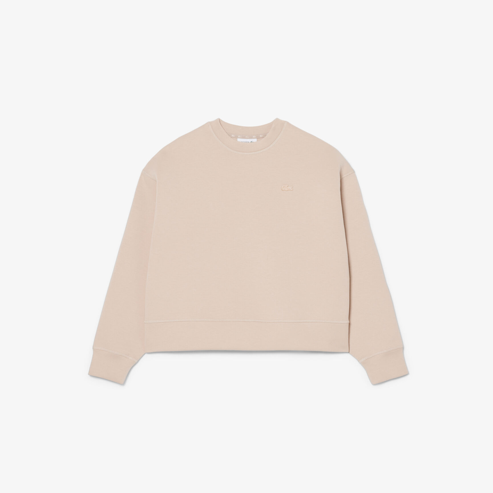 Oversized Double Face Jersey Sweatshirt