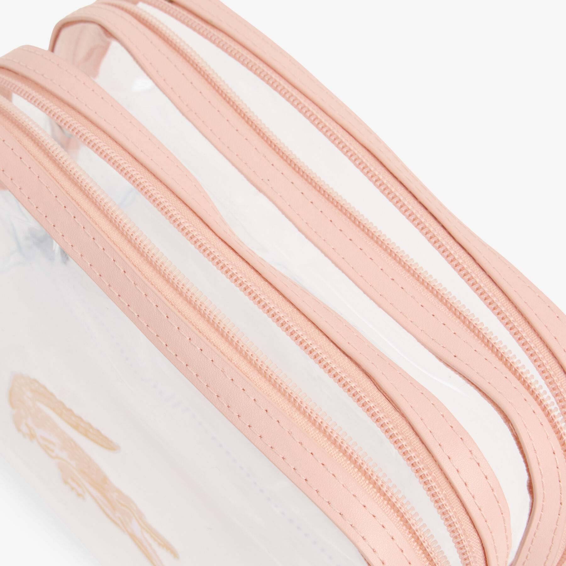 lacoste anna transparent cosmetic bag