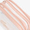 lacoste anna transparent cosmetic bag