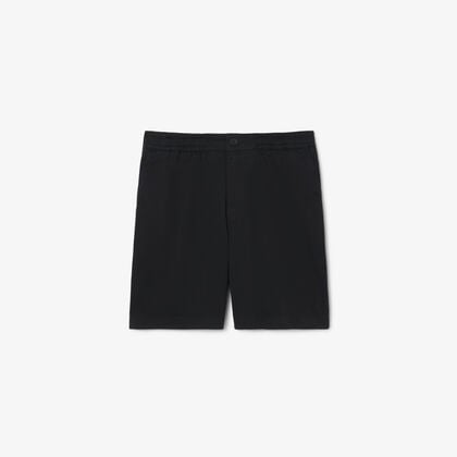 Regular Fit Stretch Cotton Shorts