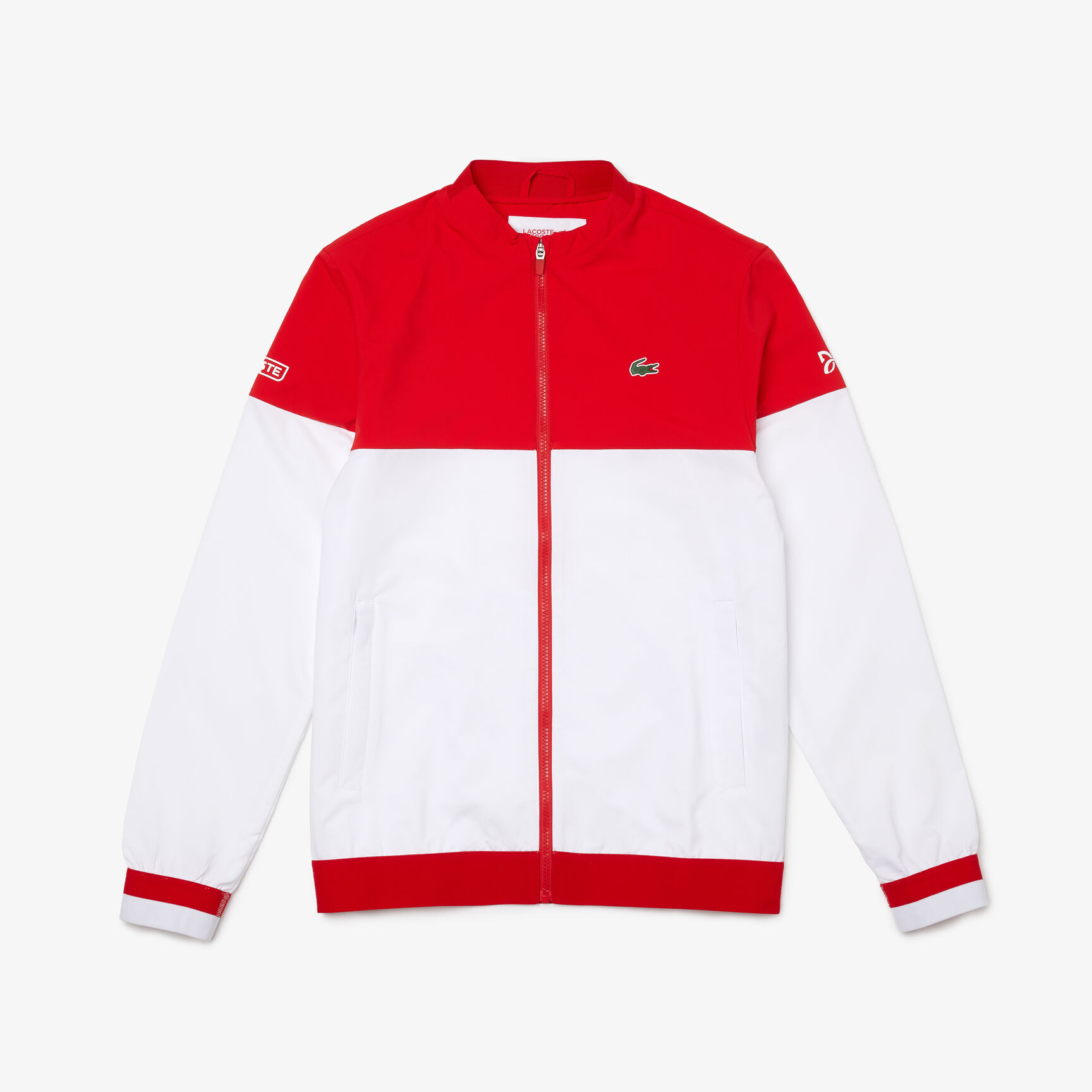 Men’s Lacoste SPORT x Novak Djokovic Colourblock Zip Jacket Men’s Lacoste SPORT x Novak Djokovic Colourblock Zip Jacket