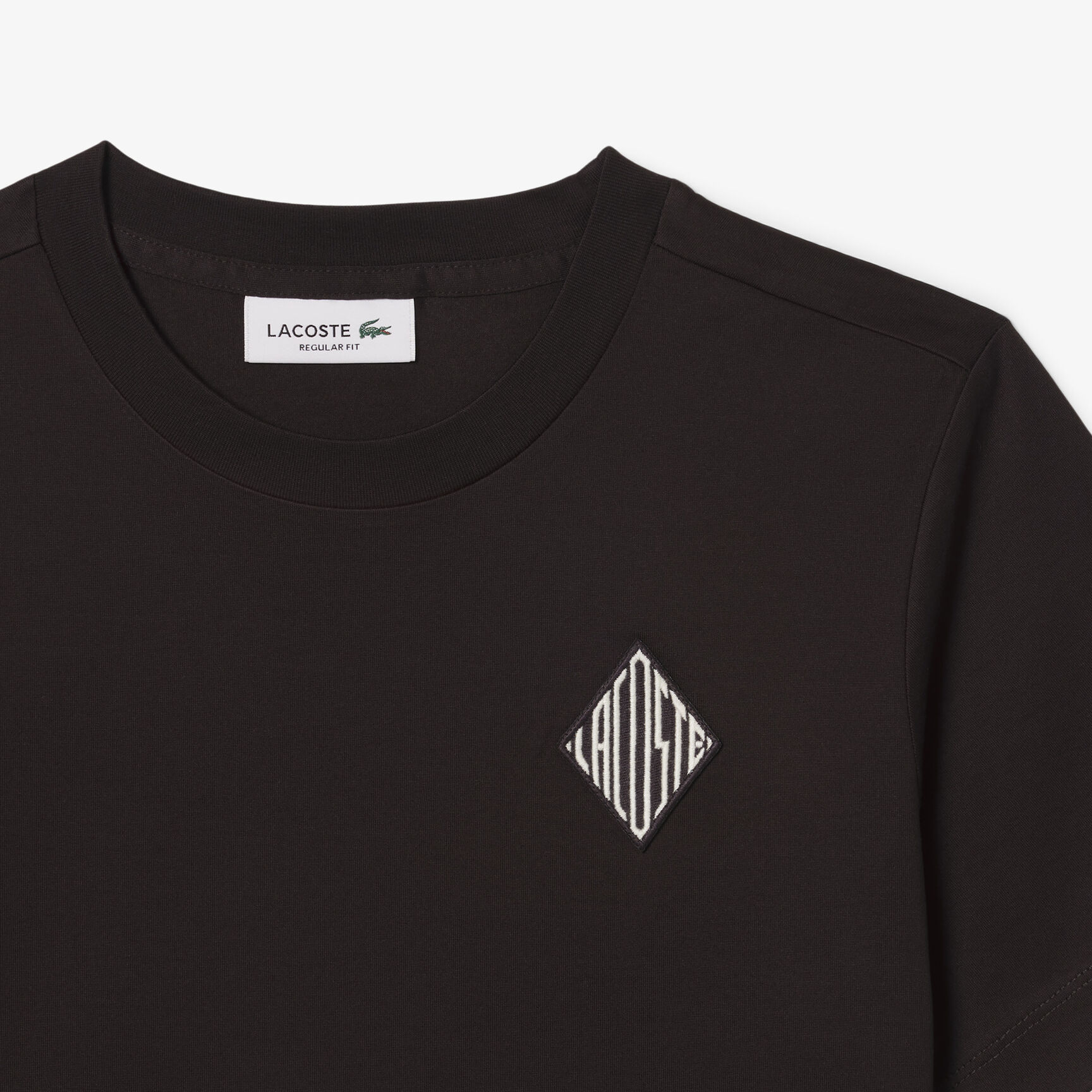 تيشيرت قطني بشعار لاكوست