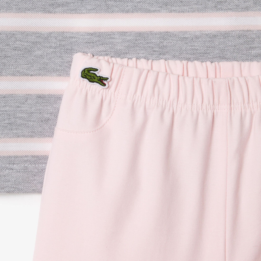 طقم بيجامة ميني بيكيه من القطن العضوي طقم بيجامة ميني بيكيه من القطن العضوي