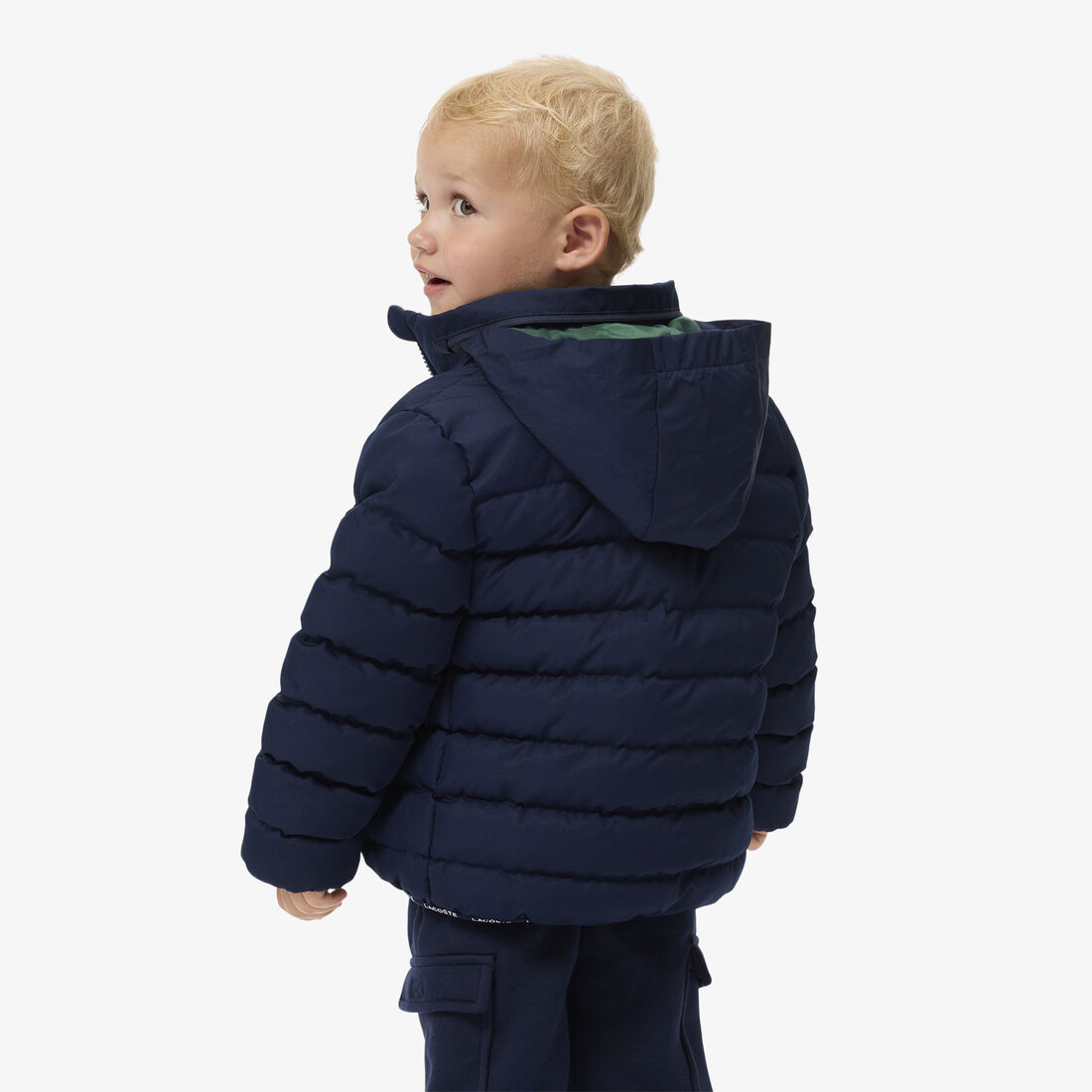 Unisex Hooded Diamond Taffeta Puffed Jacket Unisex Hooded Diamond Taffeta Puffed Jacket