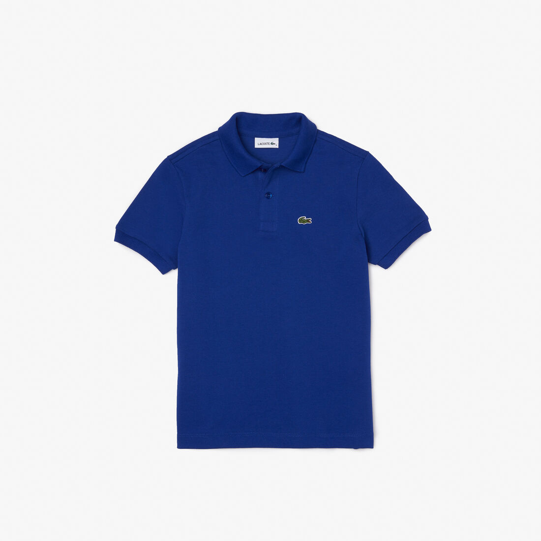 Heritage Kids’ Lacoste Lettered Cotton Piqué Polo Shirt