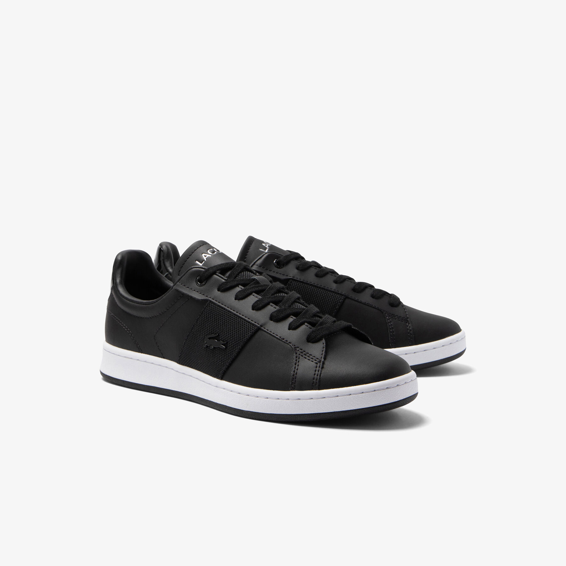 Men's Lacoste Carnaby Pro Leather Premium Trainers men s lacoste carnaby pro leather premium trainers