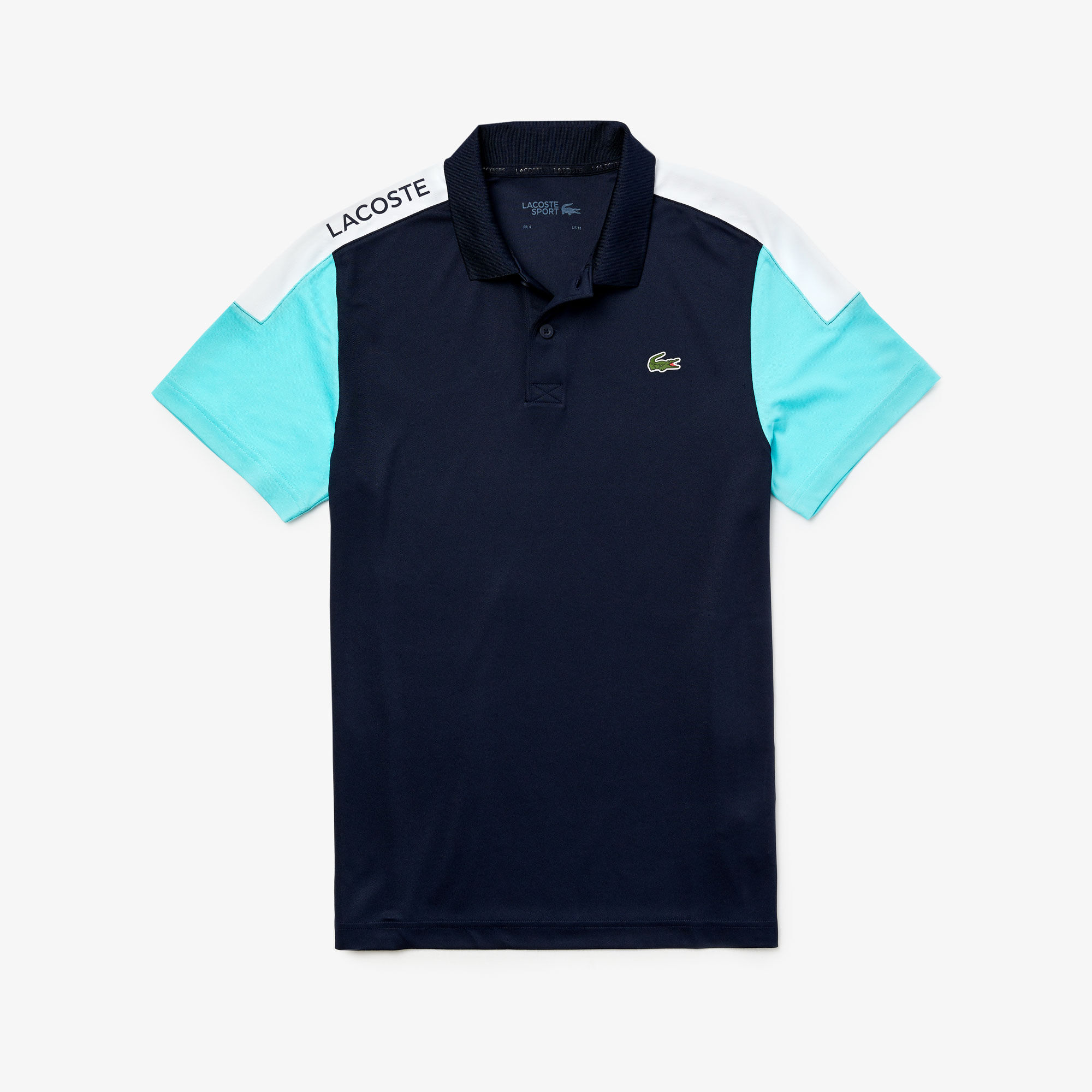 Polo lacoste sport bleu store