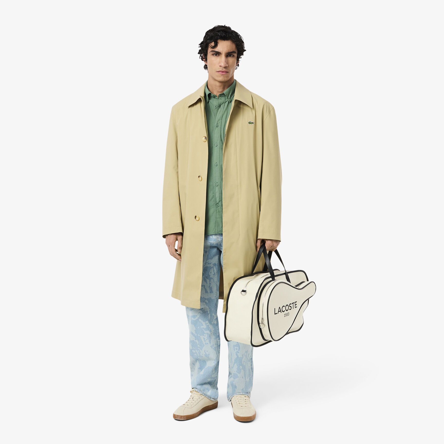 قميص بوبلين خفيف الوزن بقصّة مريحة