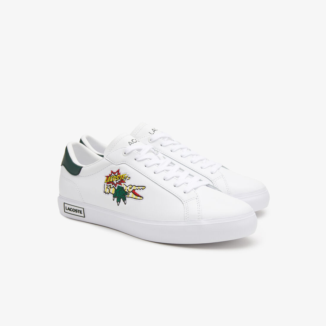 Men's Lacoste Powercourt Leather Sneakers Men's Lacoste Powercourt Leather Sneakers