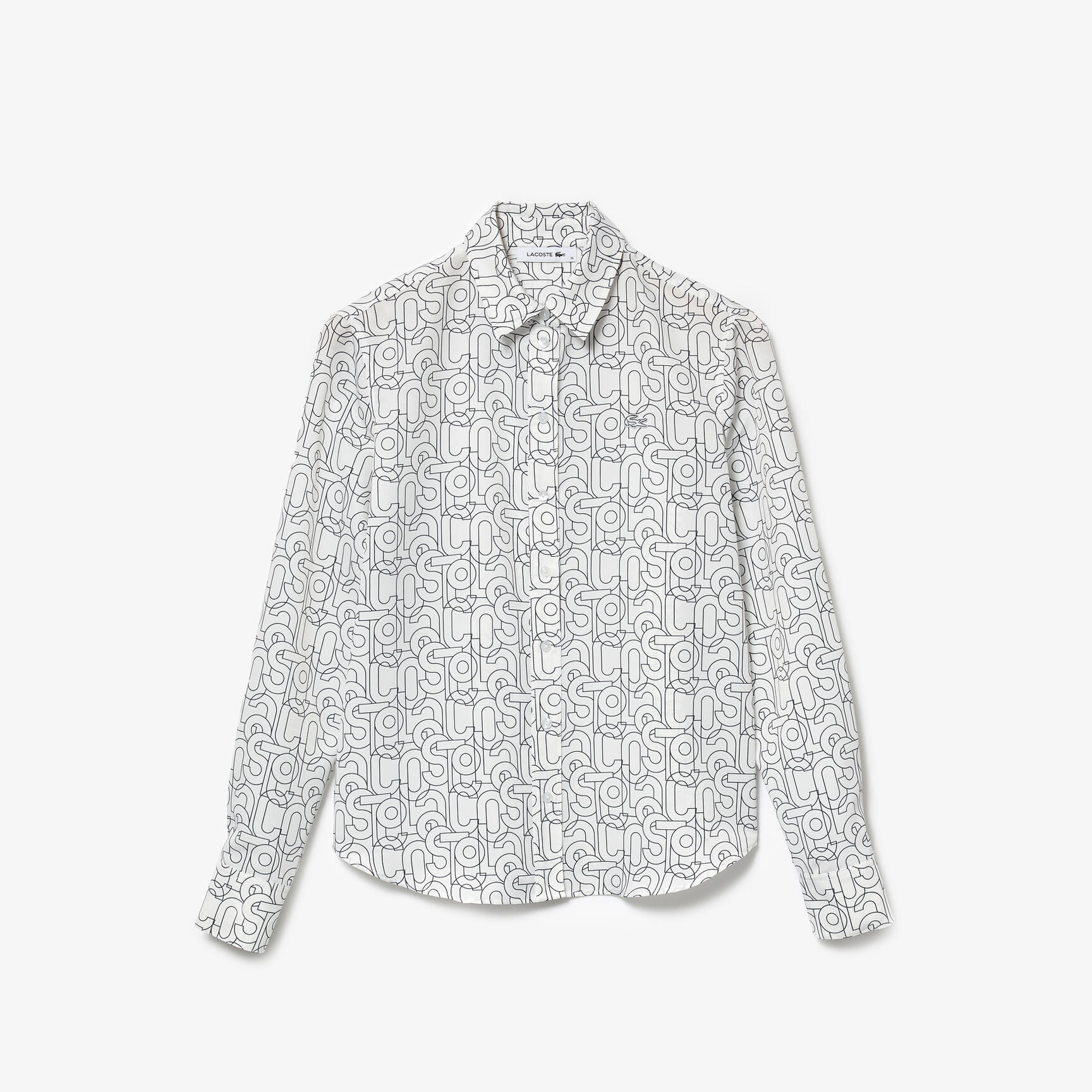 Women&rsquo;s Lacoste Print Relaxed Fit Flowy Shirt