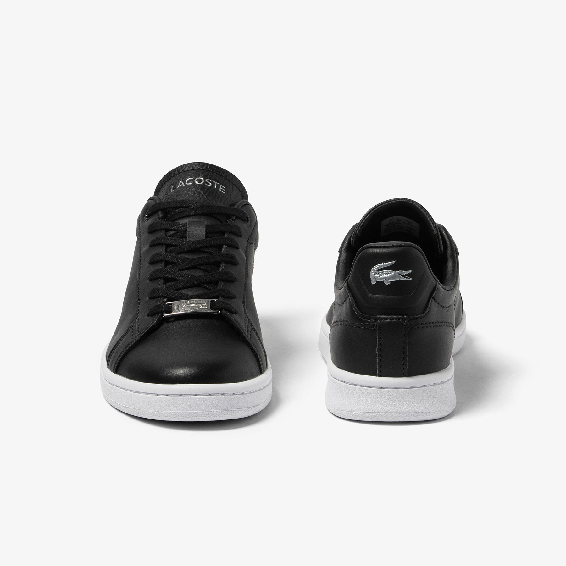 women s lacoste carnaby pro leather trainers