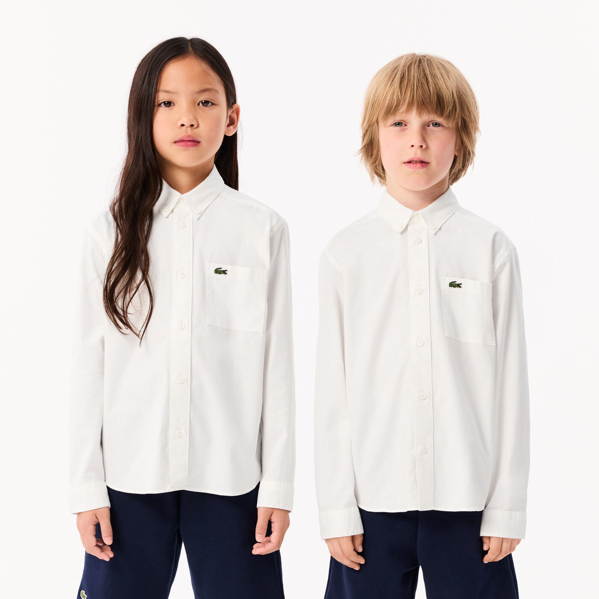 Buy Kids Lacoste Contrast Pocket Shirt Lacoste QA
