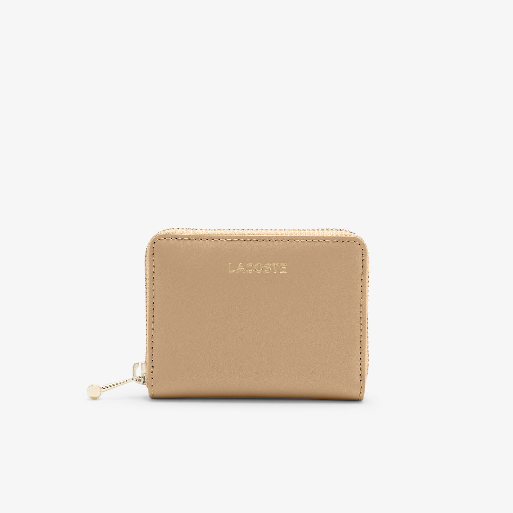 small lacoste casual zipped billfold