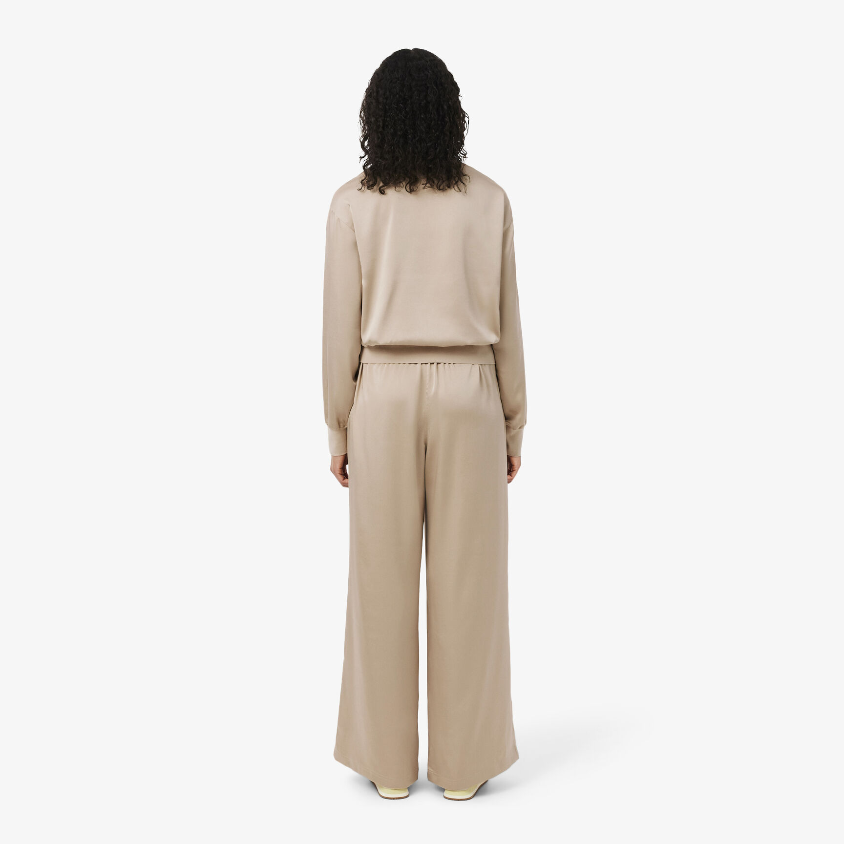 Oversized Elasticated Satin Pants