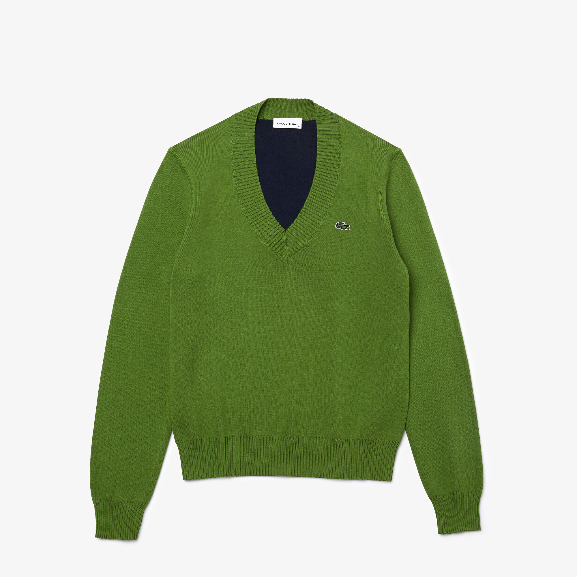 Women's V-neck Organic Cotton Sweater Women's V-neck Organic Cotton Sweater
