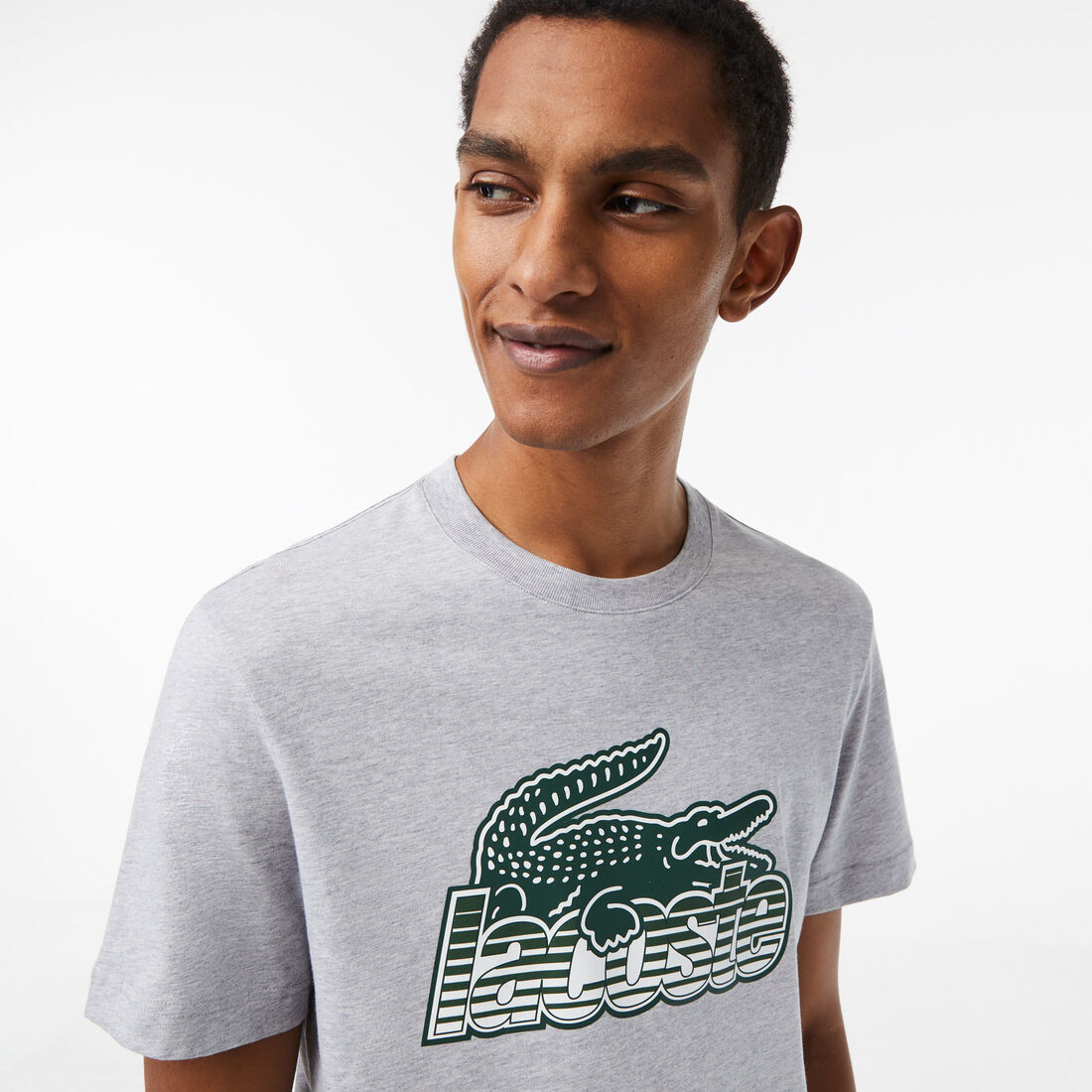 Men's Lacoste Cotton Jersey Print T-shirt Men's Lacoste Cotton Jersey Print T-shirt