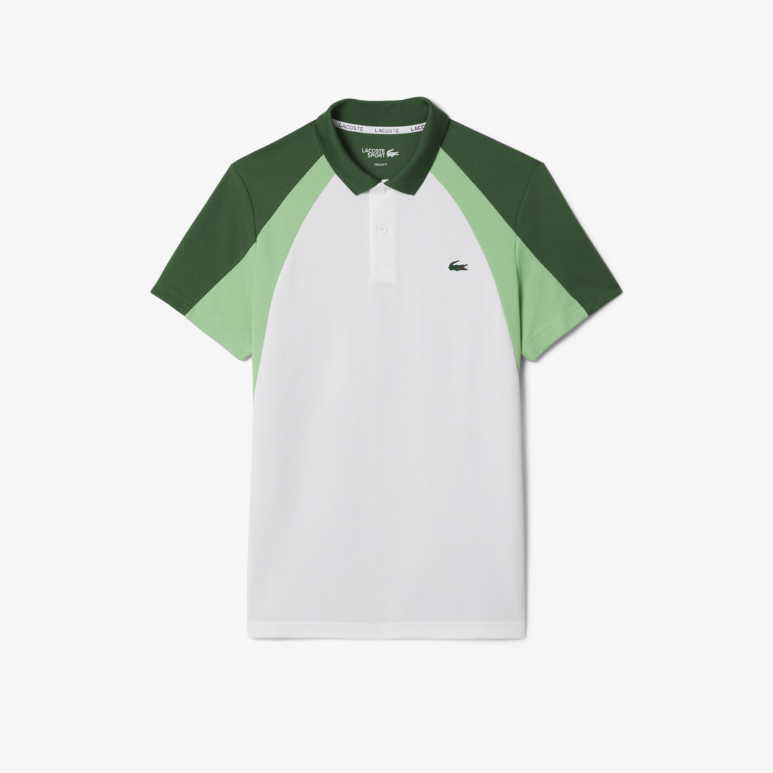 Colour-Block Printed Sport Polo Shirt Colour-Block Printed Sport Polo Shirt