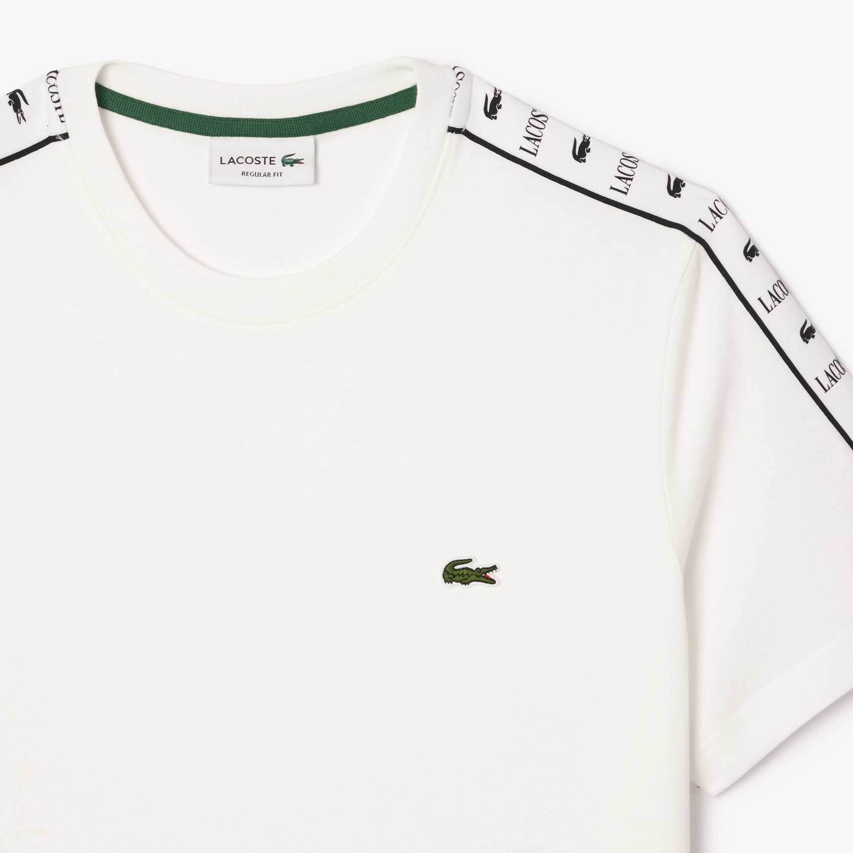 Cotton Jersey Logo Stripe T-shirt Cotton Jersey Logo Stripe T-shirt