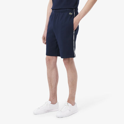 Logo Trim Cotton Fleece Shorts Logo Trim Cotton Fleece Shorts