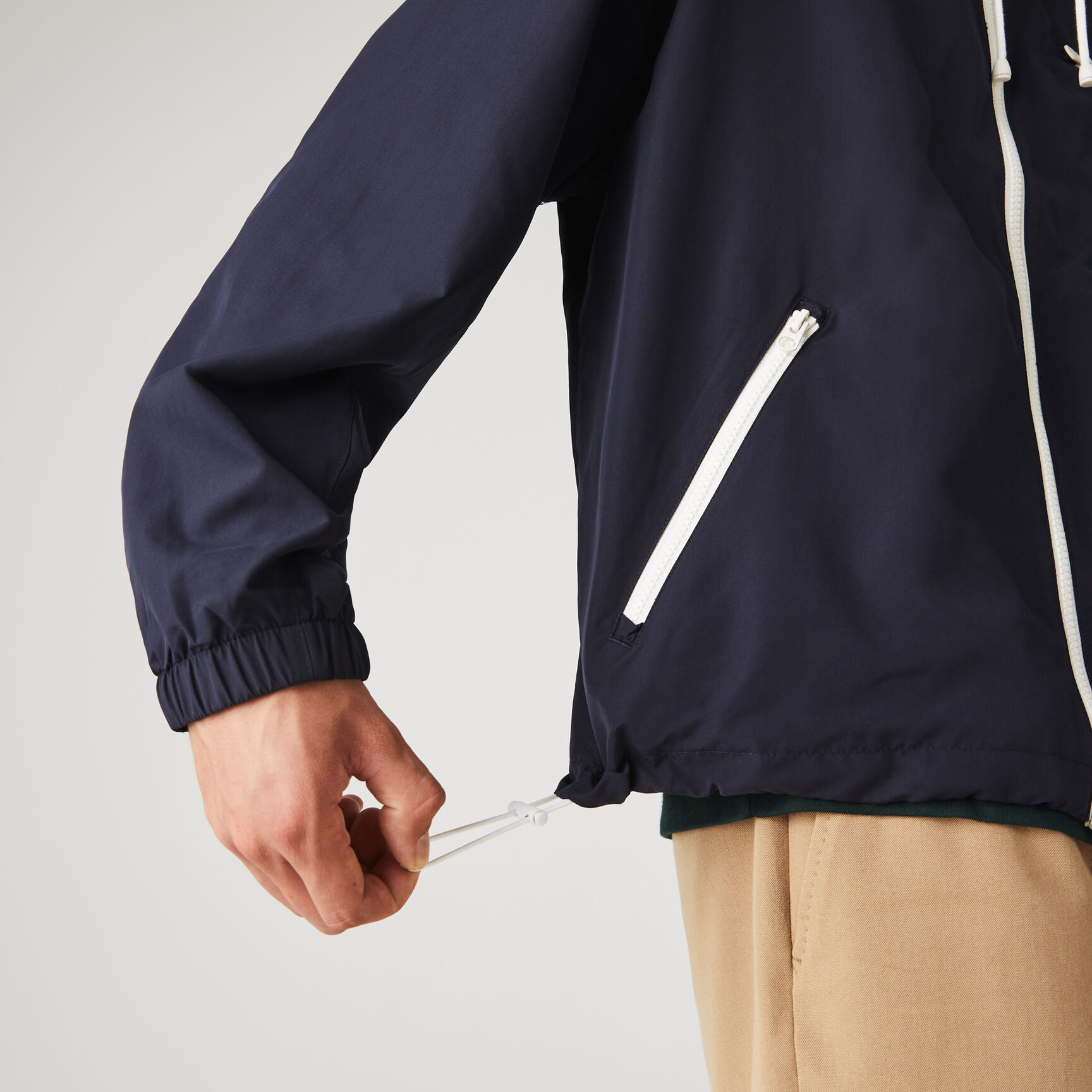 جاكيت واقي من الرياح بغطاء رأس ضد الماء خفيف الوزن للرجال جاكيت واقي من الرياح بغطاء رأس ضد الماء خفيف الوزن للرجال