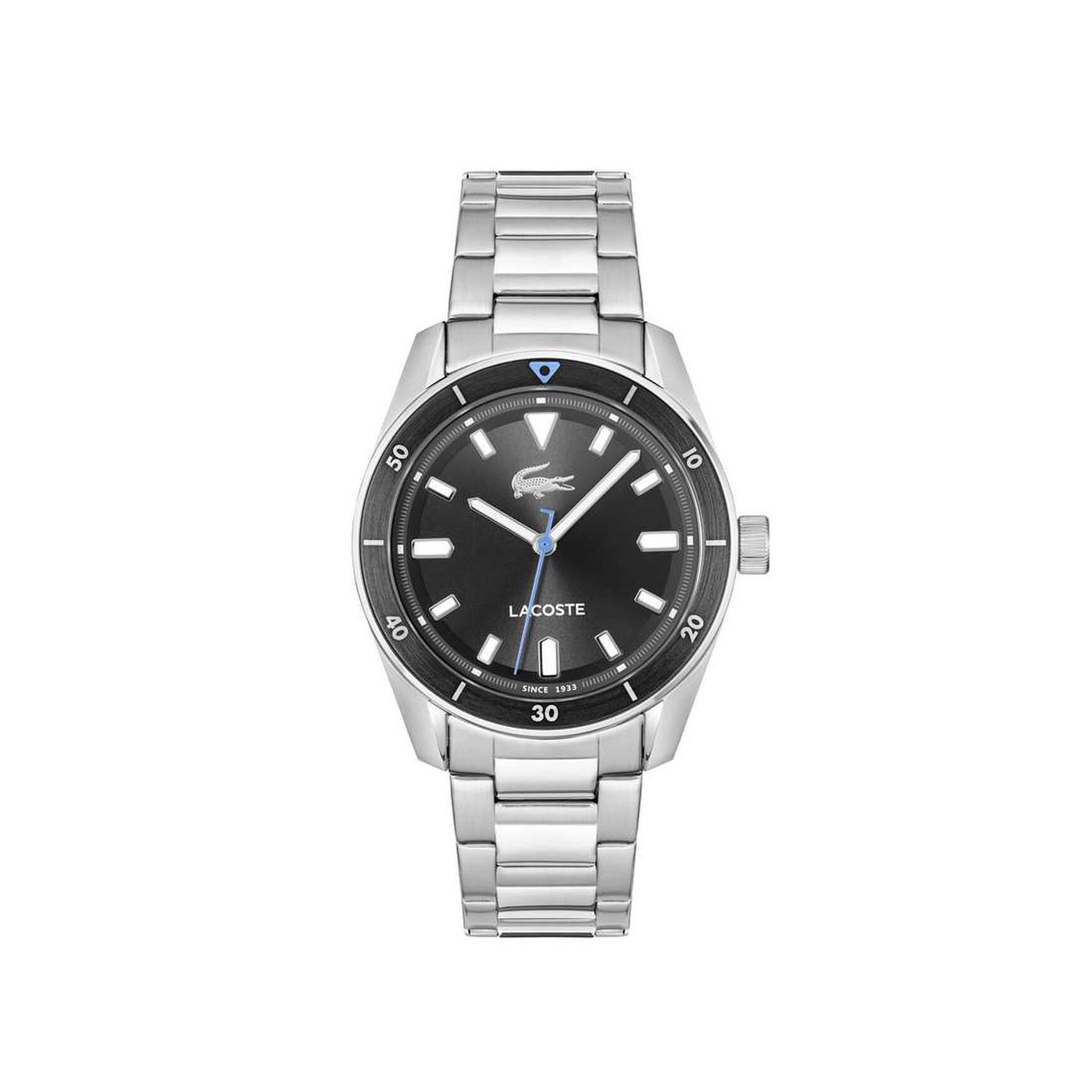 Men Stainless Steel 3 Hand Quartz Watch