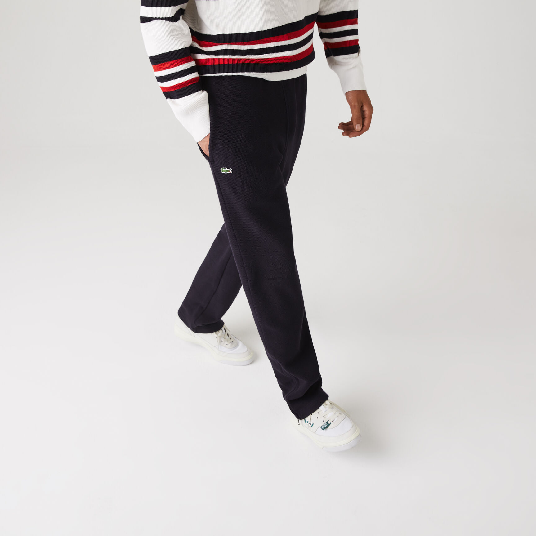 بنطال الركض من بيكيه القطن العضوي للرجال