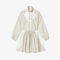 Long-Sleeved Colourblock Dress lacoste long sleeved colourblock dress