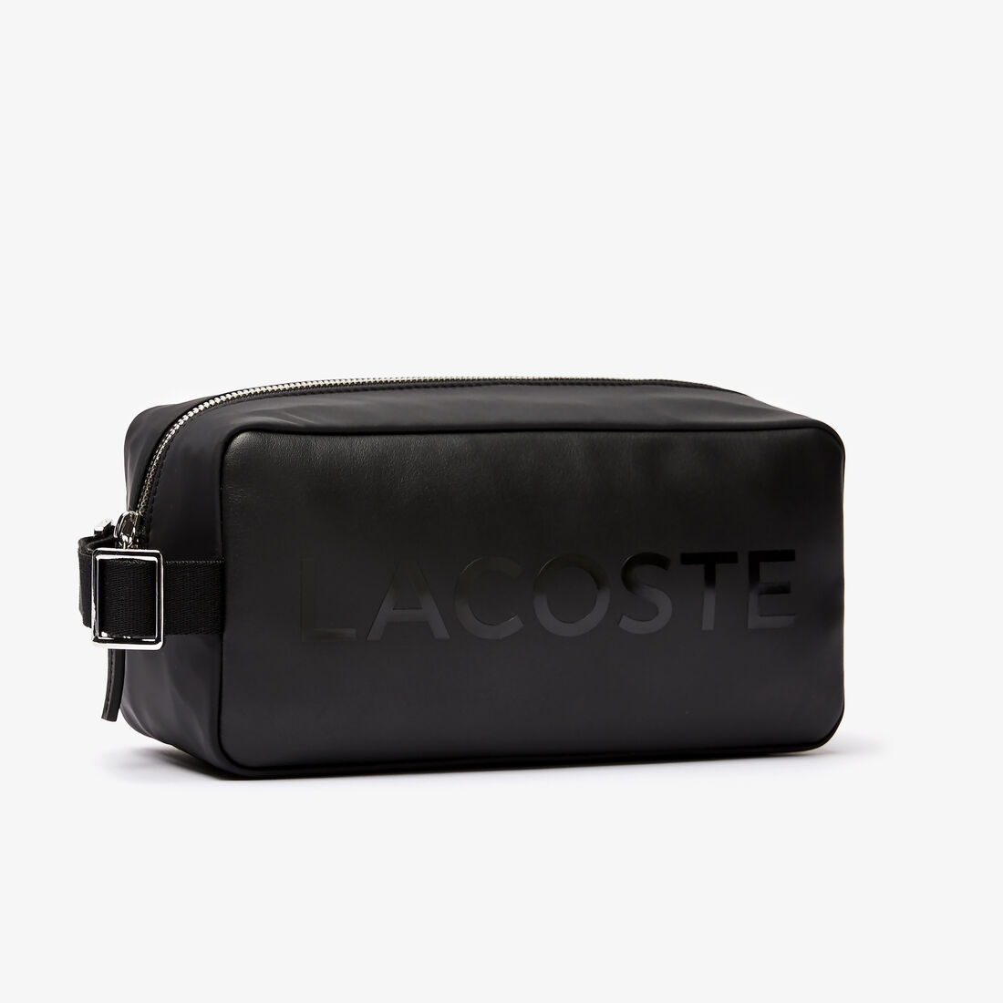 حقيبة أدوات العناية الشخصية بسحاب مميزة بشعار العلامة التجارية مجموعة L.12.12 للرجال حقيبة أدوات العناية الشخصية بسحاب مميزة بشعار العلامة التجارية مجموعة L.12.12 للرجال