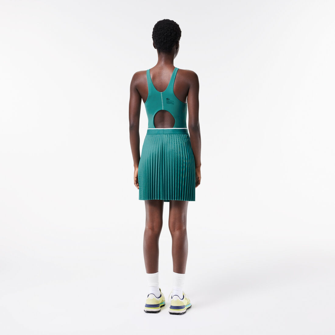 Short Pleated Elastic Waist Skirt Short Pleated Elastic Waist Skirt