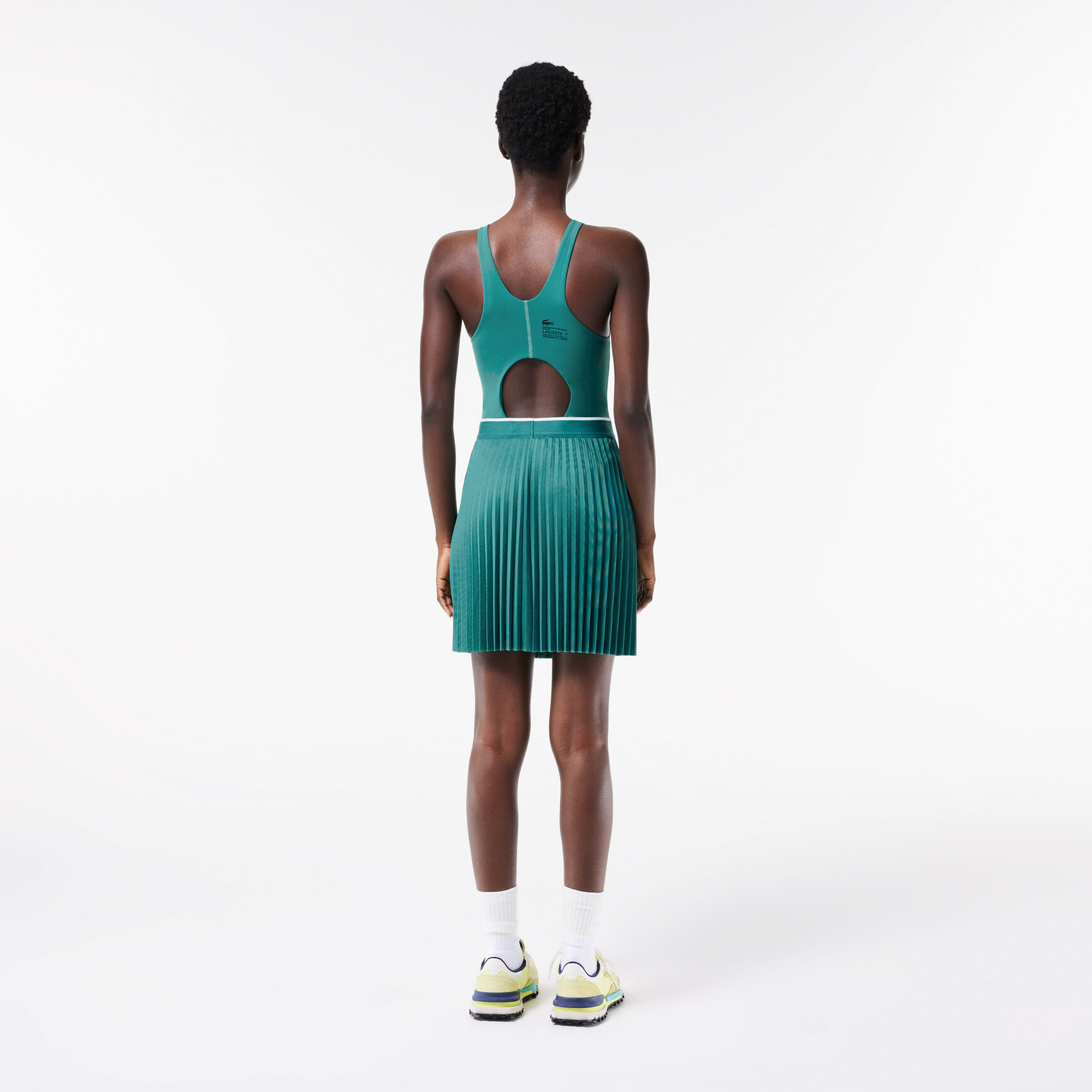 Short Pleated Elastic Waist Skirt Short Pleated Elastic Waist Skirt