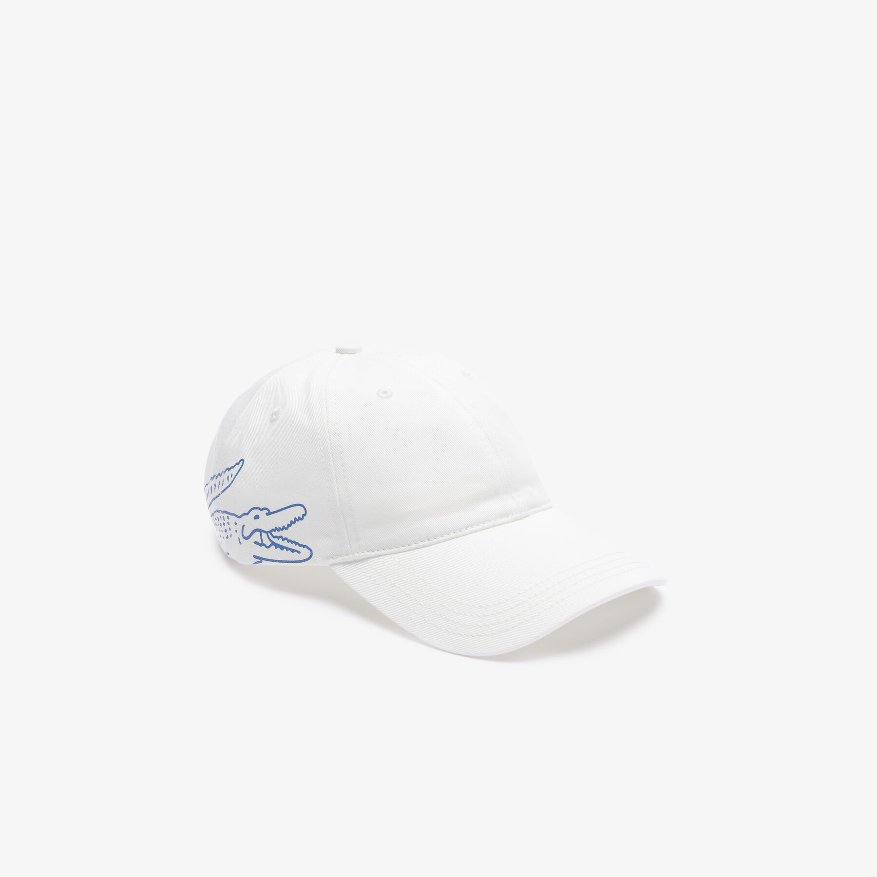 lacoste men s crocodile print organic cotton cap