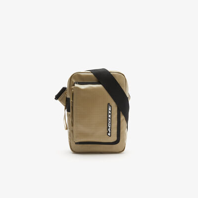 Men’s Lacoste Zipped Contrast Detail Satchel